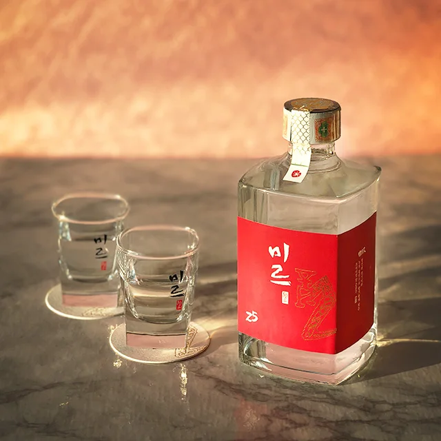 SULSEAM Korean Traditional Soju MIR 25 Korean Rice Wine Liquor 375ml