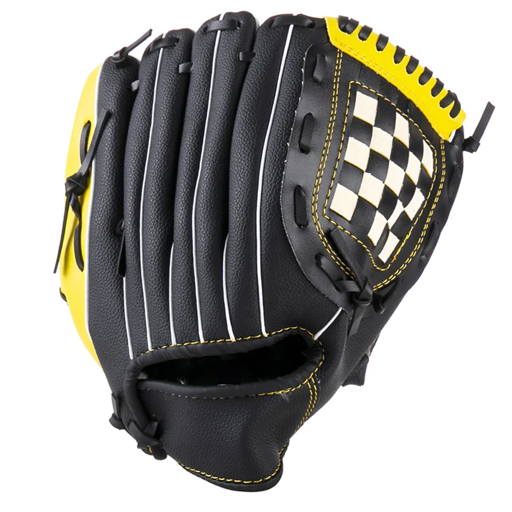 Best Quality Customized PVC Leather Baseball Gloves Catching Gloves for Adult & Child Left-handed Infielder Custom Logo