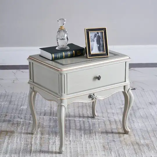 Роскошная Европейская Ночная подставка в французском стиле антикварная-Borneo