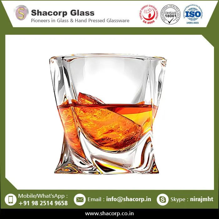 New Arrival Square and Cube Glasswares at Wholesale Price