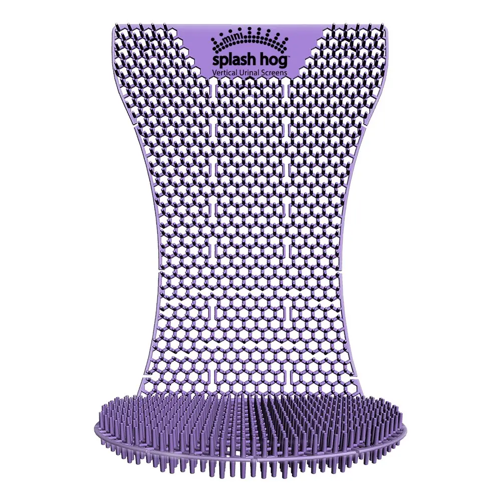 
Mini Splash Hog Vertical Urinal Screen Lavender 