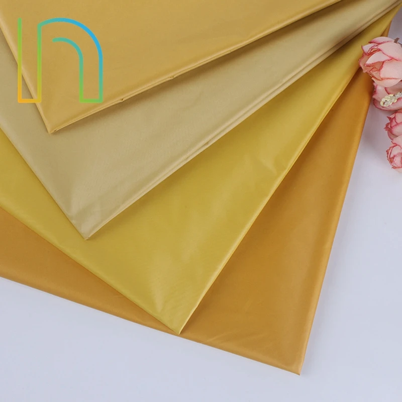 High Quality Soft 400t Full Dull 20d*20d Waterproof Polyester Fabric For Lining Down Jacket Raincoat