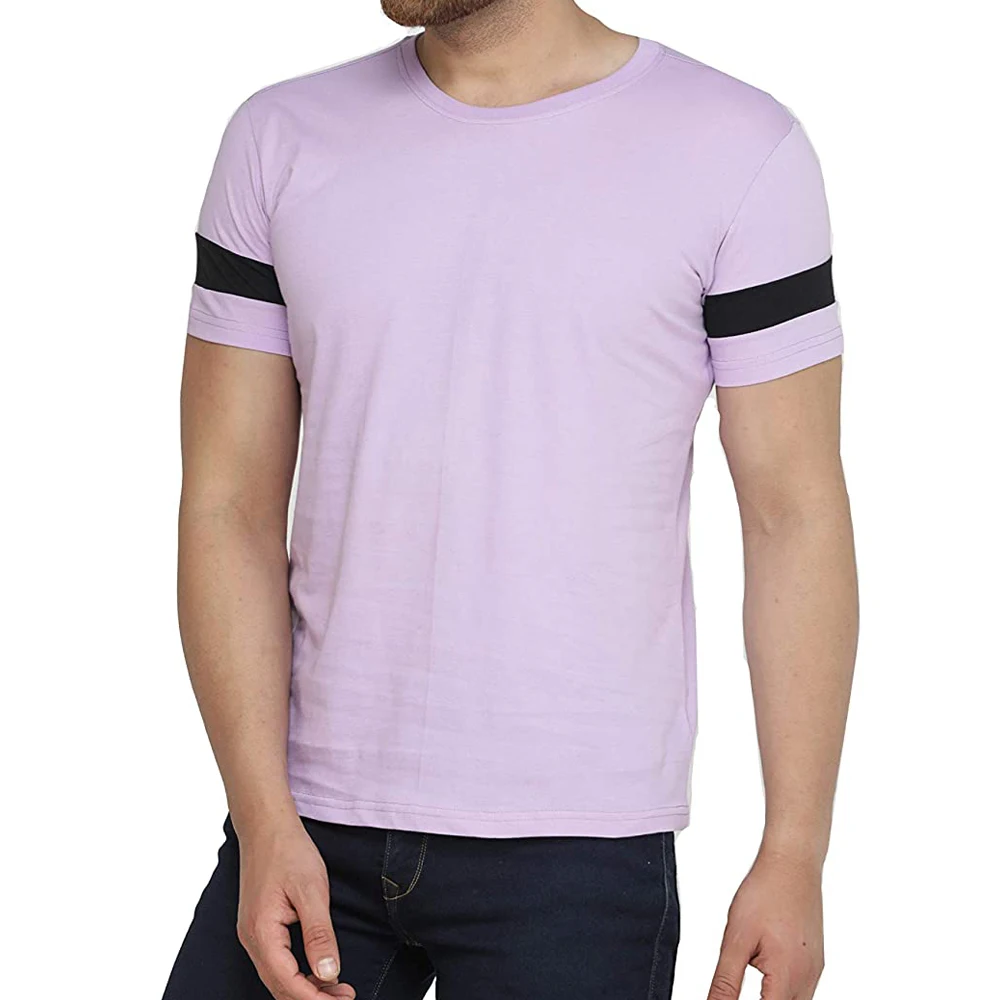 Индивидуальная торговая марка оптовая продажа облегающая Мягкая 95% хлопковая 5% Мужская футболка из спандекса с короткими рукавами для тренажерного зала