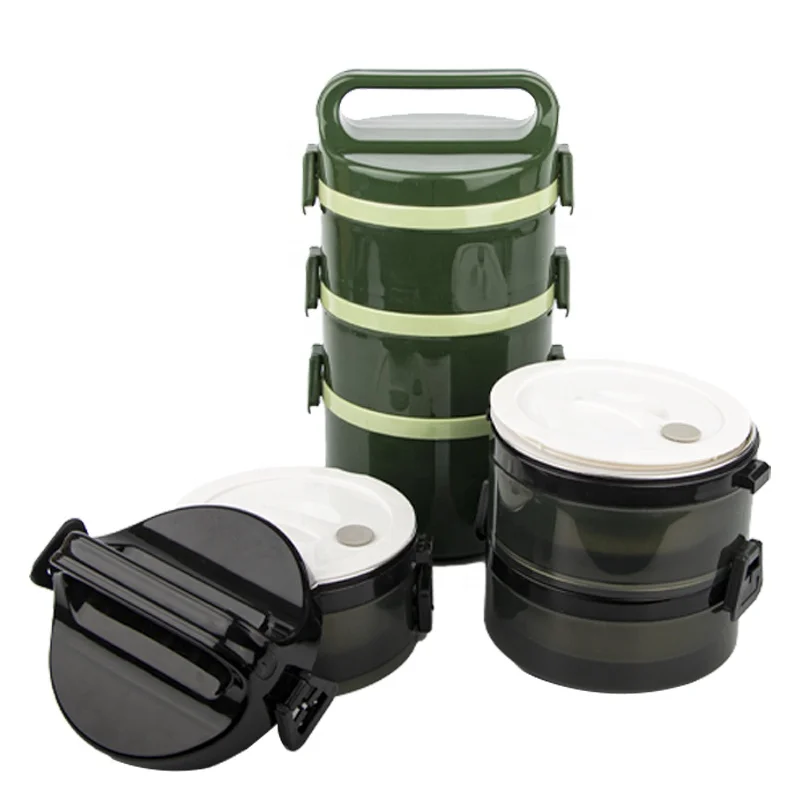 new wholesale stainless steel insulated lunch box food crisper Tiffney Box 4 layer bento lunch boxes-food storage & container