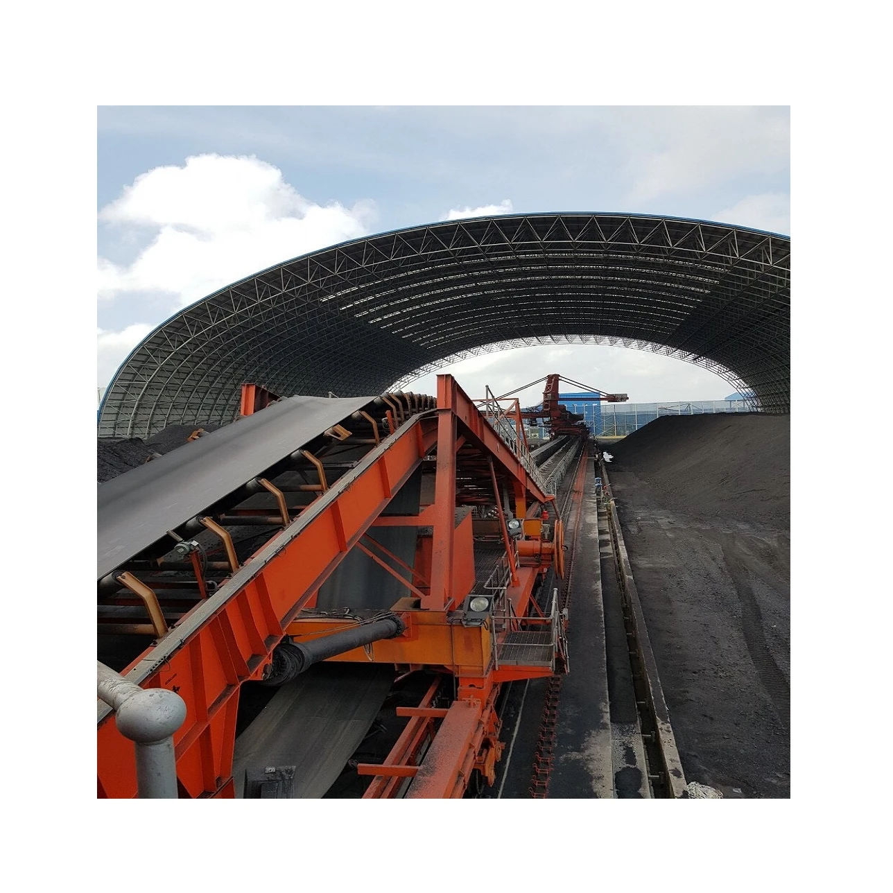  Термостойкий резиновый Конвейерный ленточный транспортный горячий материал для шахты до 180 градусов ISO 9001