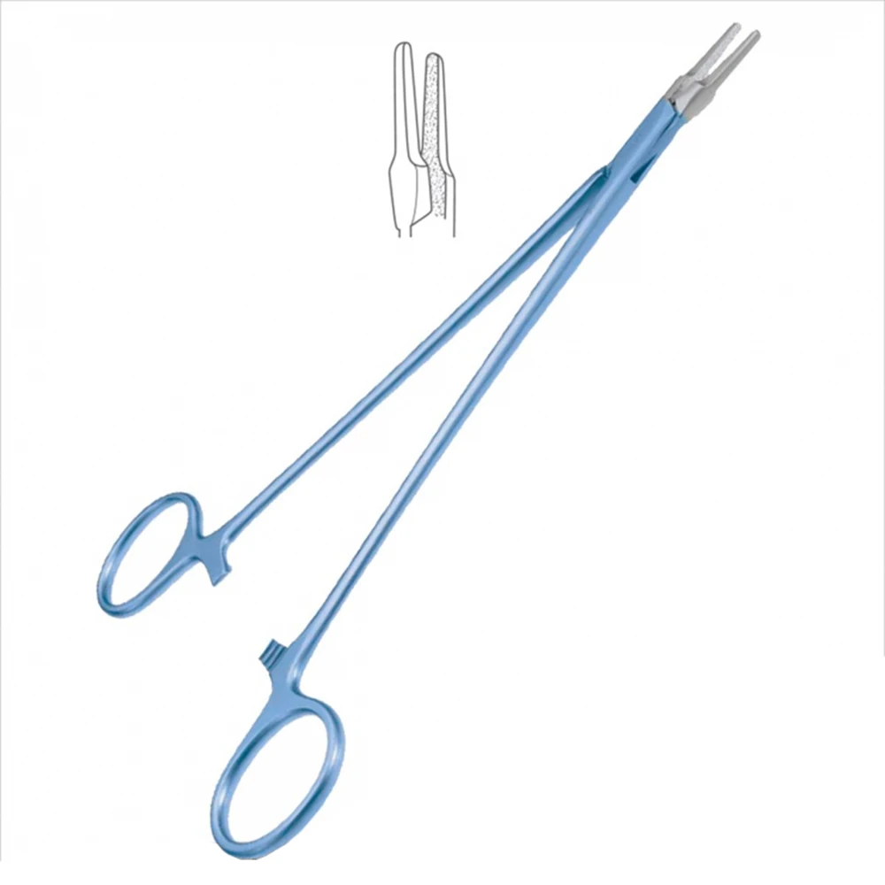 Needle Holders Forceps (Ring Handle) Micro Jaws TC-Coated Jaws Surgical Instruments