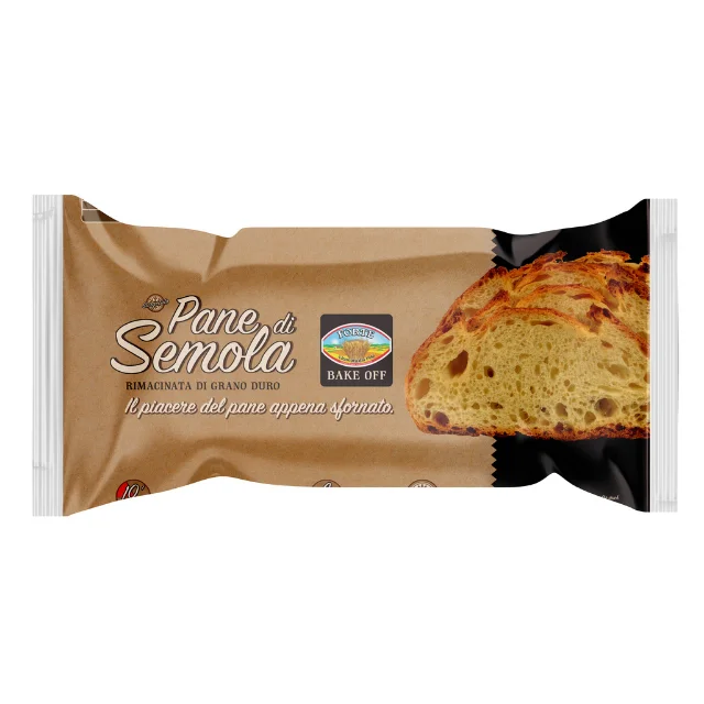 Top Italian Quality Gourmet Part Baked Frozen Sliced Wheat Semolina Bread For Wholesaler