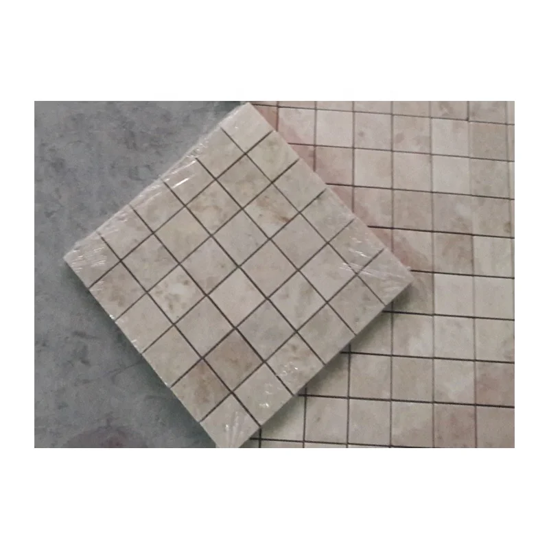 
 Турецкий Классический Крем капучино бежевый мраморная мозаика 2 