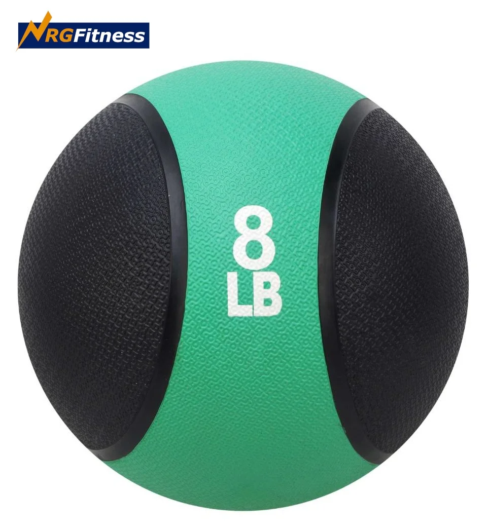 
Custom Taiji Rubber Medicine Weight Ball for Fitness Custom Size in Red / Blue / Green / Purple / Gray / Black / Yellow 