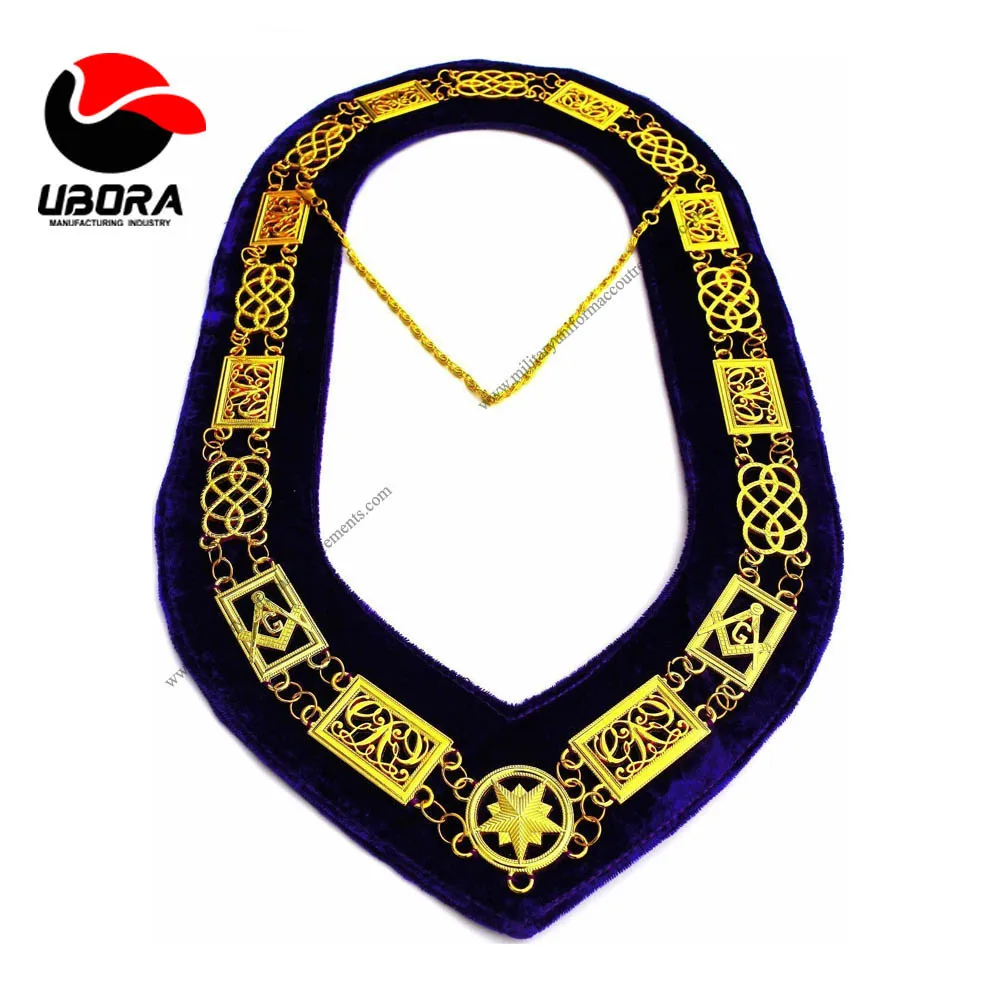 Воротник с металлической цепочкой MASONIC REGALIA Knight