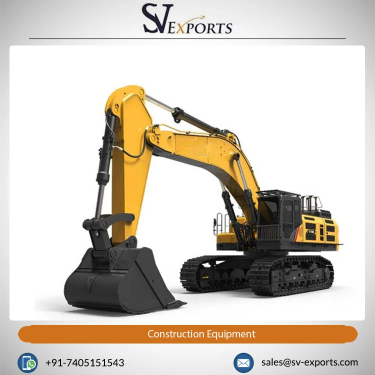 Earth Moving Excavator For Construction Best Large Road Construction Equipment Buy At Affordable Price