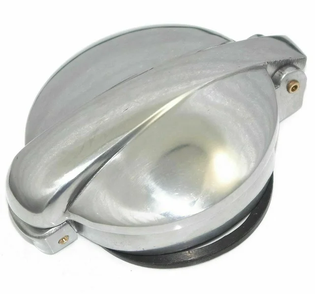 FLIP UP ALLOY PETROL FUEL FILLER CAP Threaded Filler Neck Monza cap