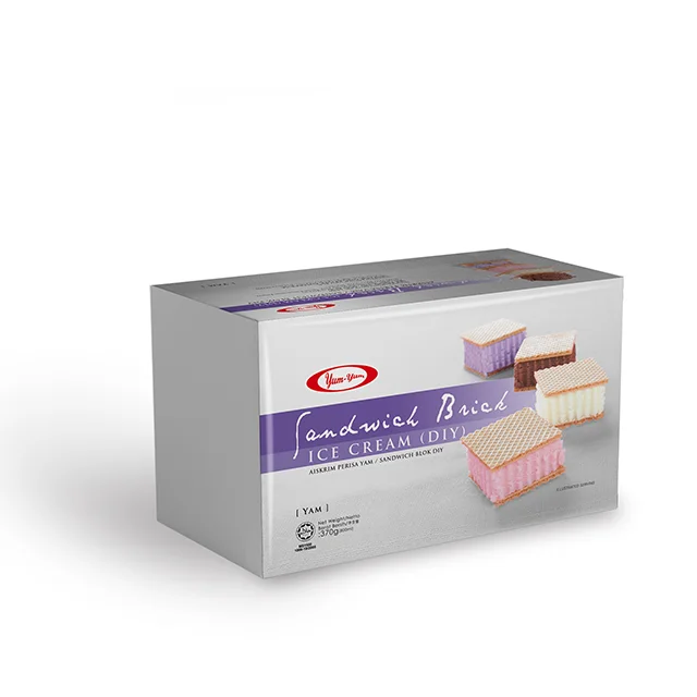 Malaysia Supplier Yum Yum Yam Ice Cream Sandwich Brick Do It Yourselfer 800ml
