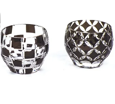 Kiriko Classic glass sake cup for Japanese restaurants looking for distributor in Australia sake glass