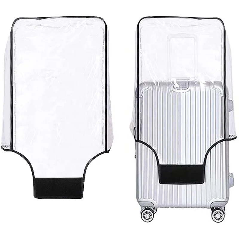 Waterproof Scratchproof Clear Travel Suitcase Protection Cover PVC Suitcase Cover Luggage
