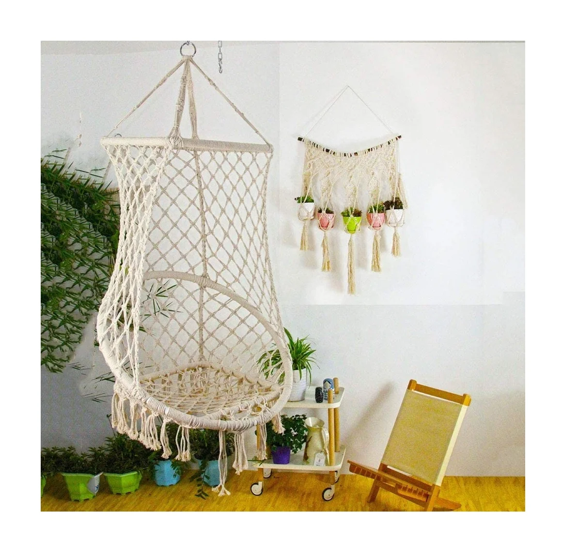 Baby Indoor Macrame Hanging Hammock Chair Wholesaler Manufacturer