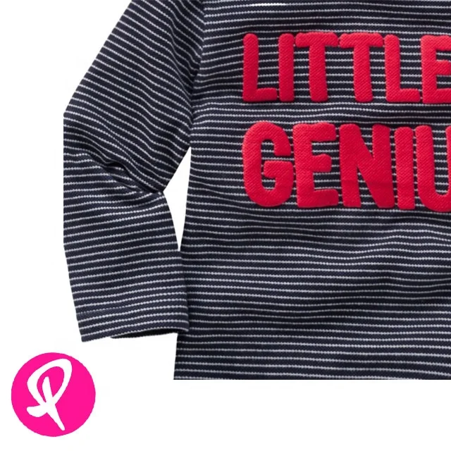  Baby T-shirt with Puff Print