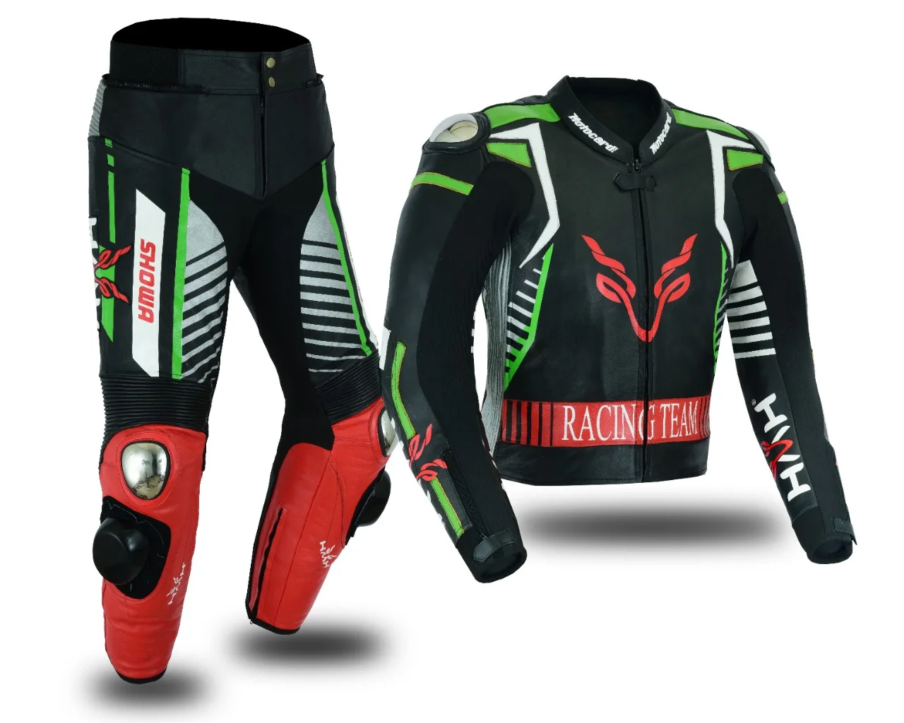 Costume Genuine Leather Motorbike Suit High Quality Protection Motorcycle Auto Racing Wear  1ps and 2ps