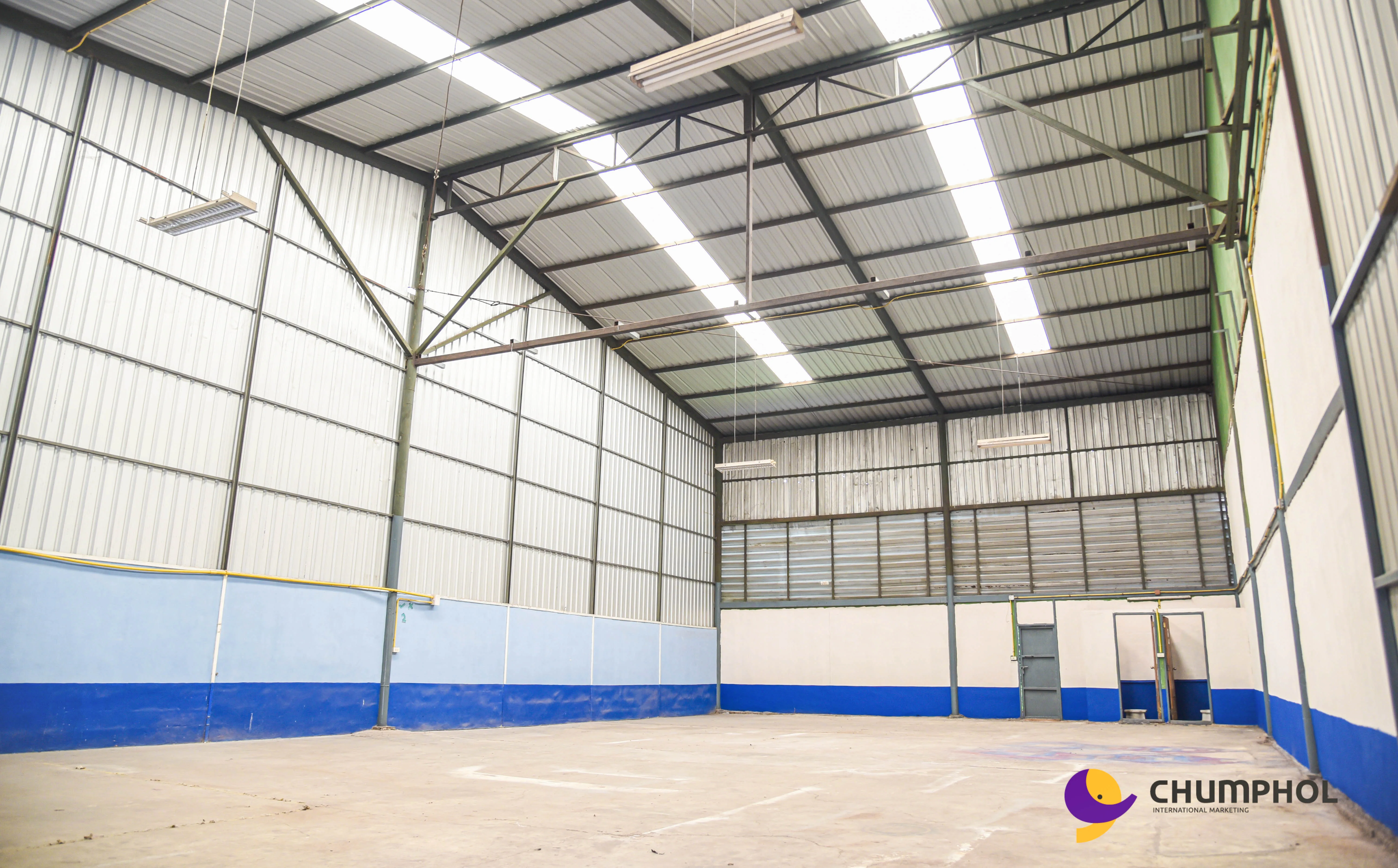 
High Raise Space Rent A Warehouse Land Steel Structure House Klong 5 Place In Thailand 