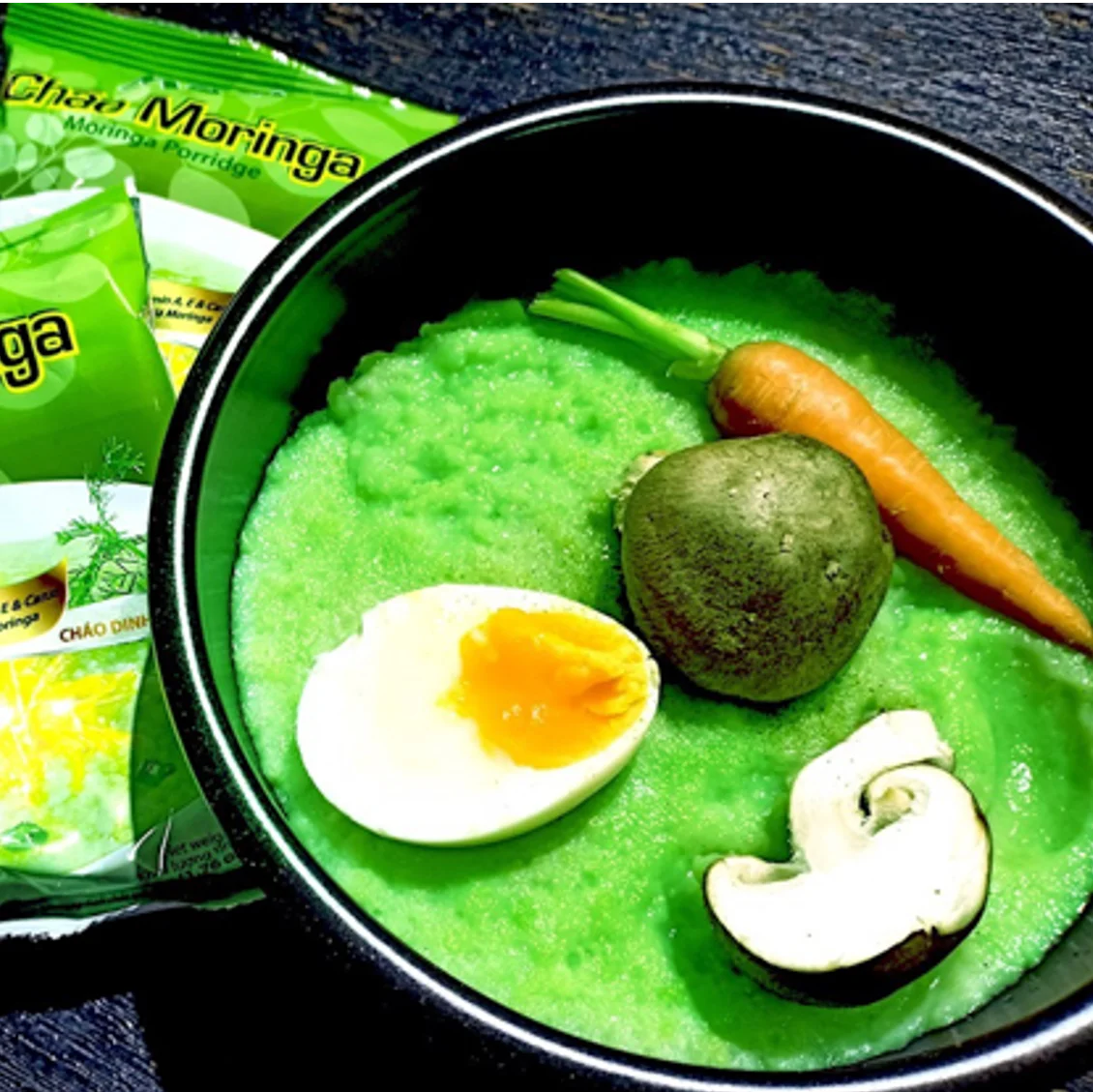  Мгновенная каша оригинальный органический Моринга Congee 30 упаковок x 50 г экспорт из
