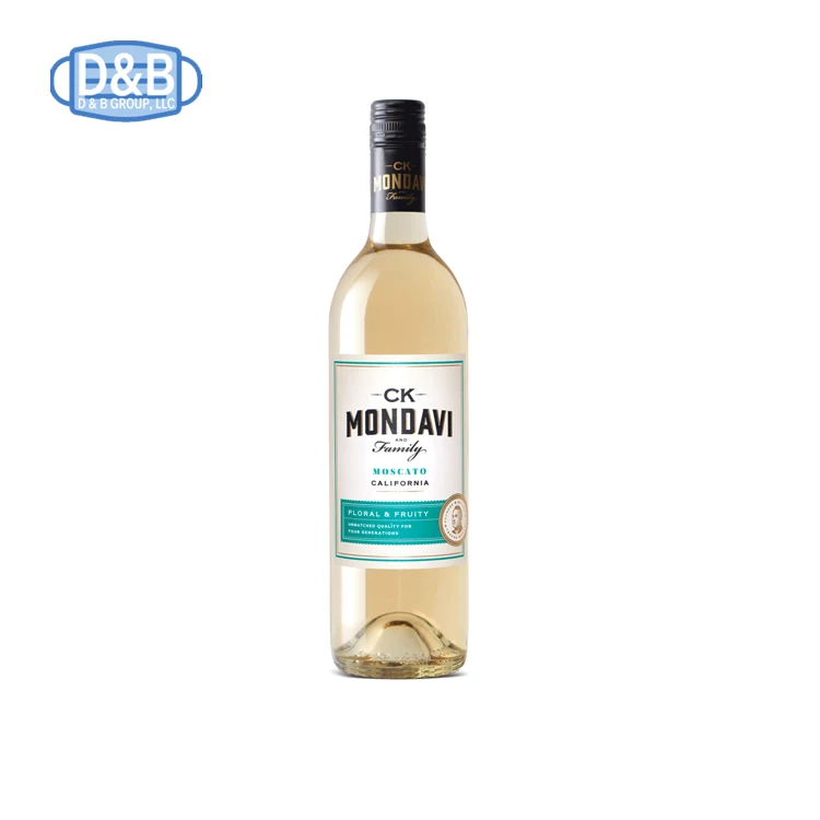 Превосходный вкус, оригинальное Оригинальное подлинное качество, аромат фруктового носа CK Mondavi Москато, белое вино по низкой рыночной цене