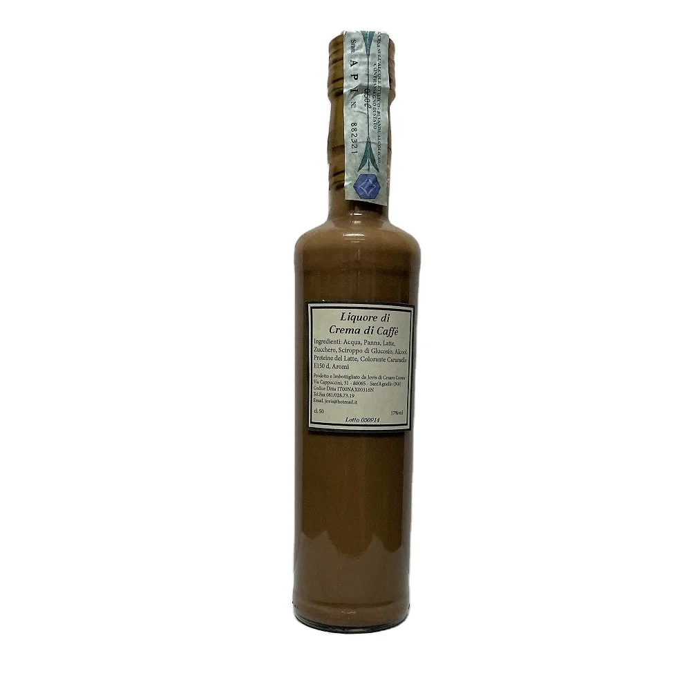 Best quality Italian liqueur Coffee Cream Villa Jovis from Sorrento 0,5 liter alcoholic beverage alcohol spirit