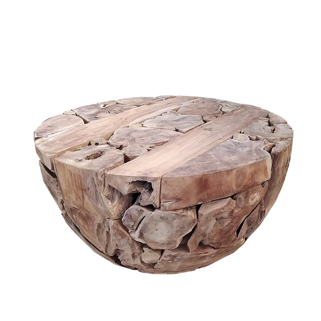  Кофейный столик из дерева с корнями деревьев Высококачественная мебель