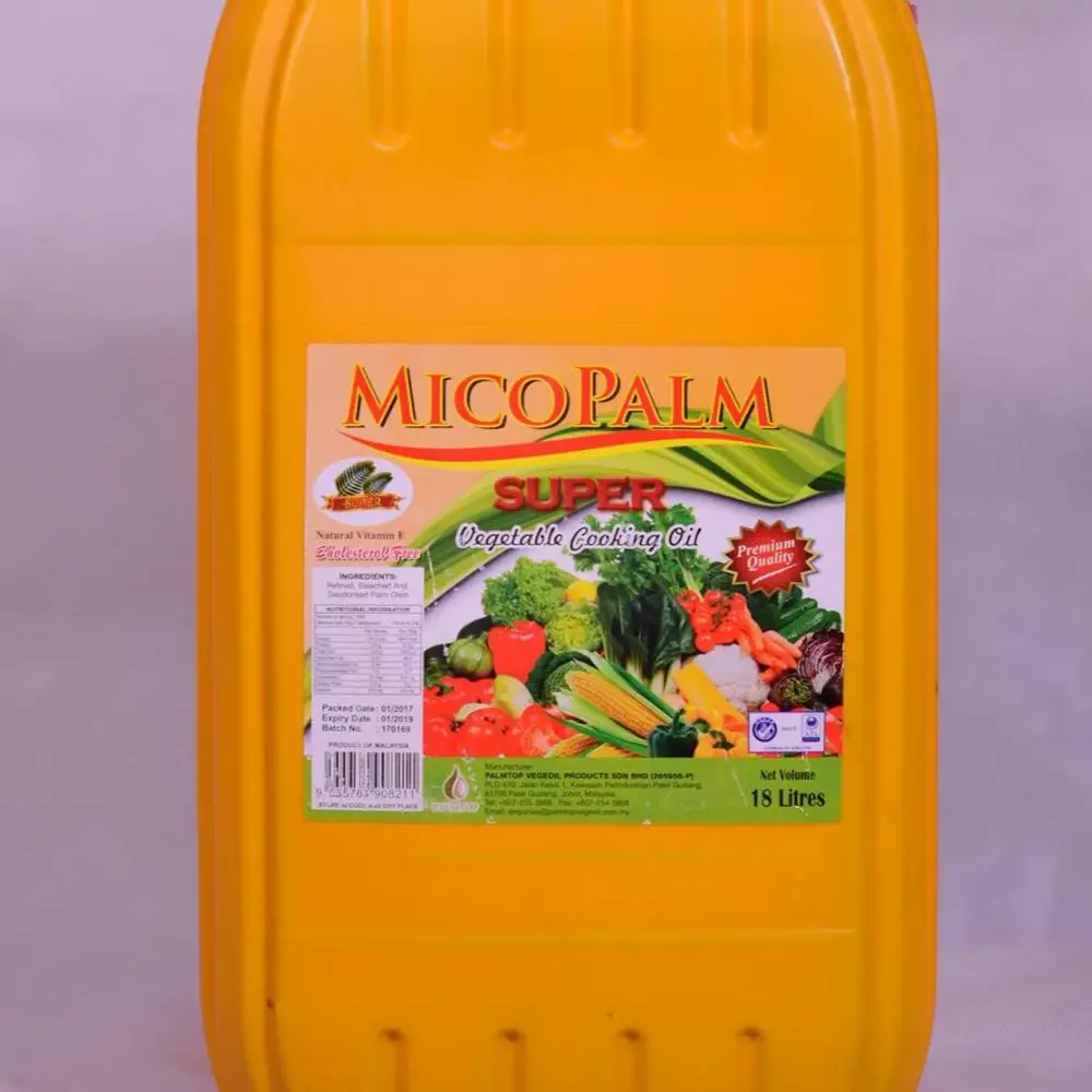 Palm Oil 5 Liters (5 Bottles)