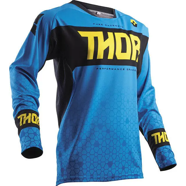 Mens Cycling Jersey MTB Long Sleeve Shirt Motorcycle Tops Sublimation Custom Racing T-shirt Motorcycle & Auto Racing for Men
