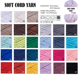 Soft Cord Knitting Yarn
