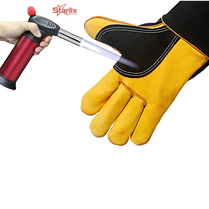 
Welding Gloves 2020 Hot Selling Best Quality Cost-effective Products Leather Construction/heat Resistant Gloves/fireplace Gloves 