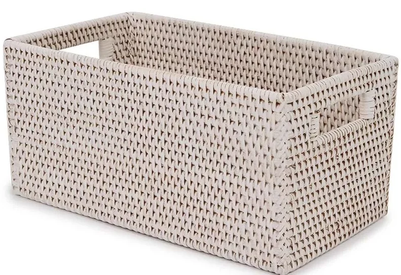 2022 Hot Selling Natural Material Larger Wicker Storage Baskets Baskets Home Decor Made In Vietnam