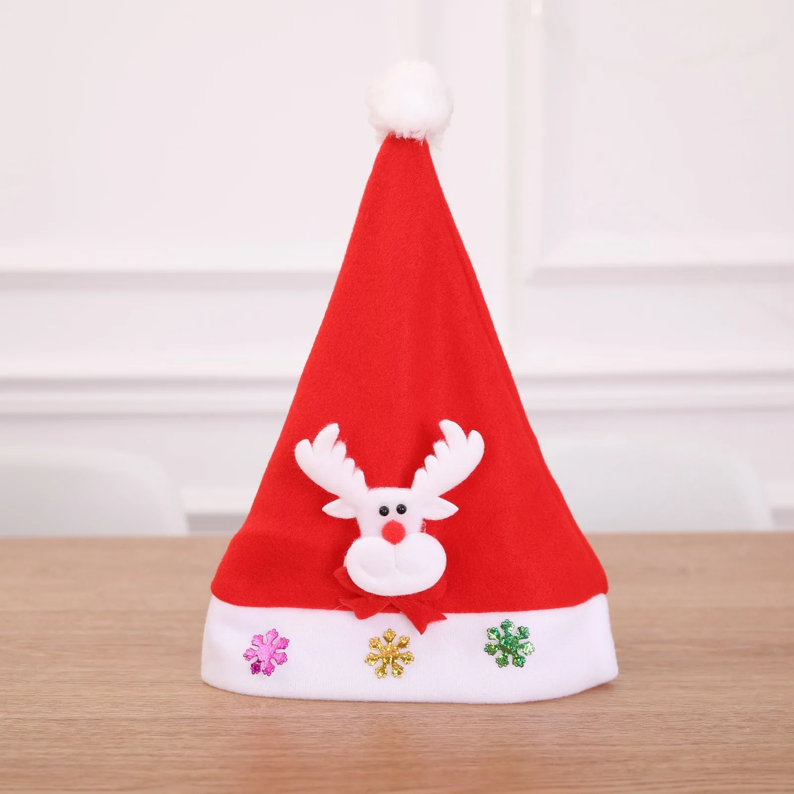  Рождественские шапки шапка Санты для детей и рождественские очки рождественской праздничной вечеринки