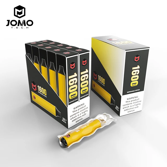 Оптовая продажа самый популярный вейп Jomo W4 1600 + большой объем 4 мл 1100 мАч вейп-ручка устройства pod-набор поддержка OEM