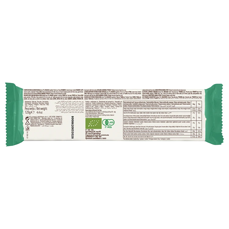 Biowafer with vanilla & lemon cream filling 125g Crich