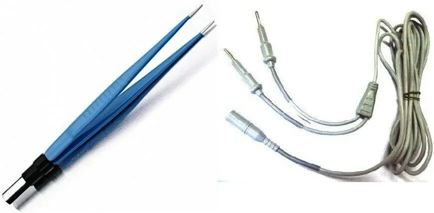 
Bipolar forceps with Autoclavable cable used with cautery for Laparoscopy 