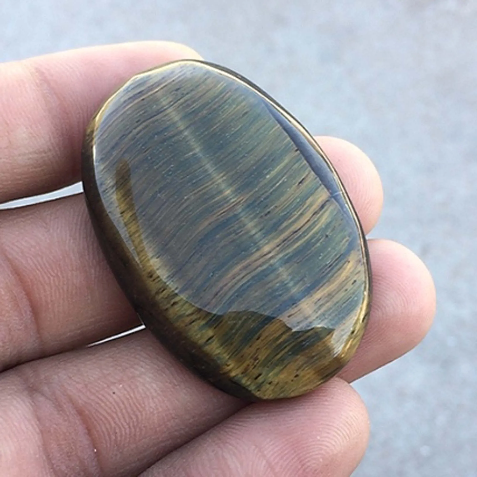  Натуральный тигровый глаз высшее качество натуральный свободный драгоценный камень изготовление ювелирных изделий оптовая цена