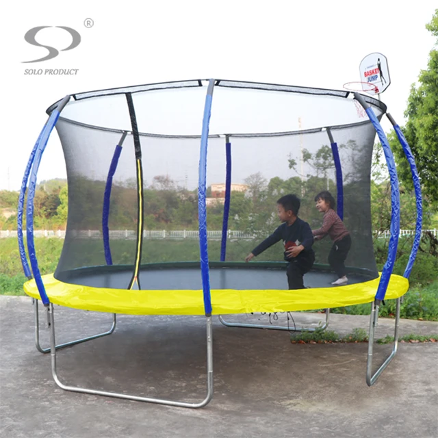 
10FT Backyards Trampolines with Safety Enclosure Net, Jumping Exercise Fitness Heavy Duty Solo product 