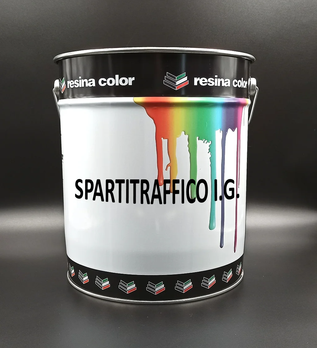 Spartitraffico IG - Rubber paint for horizontal traffic signs also refacting certified anas standard cer Ist Giordano