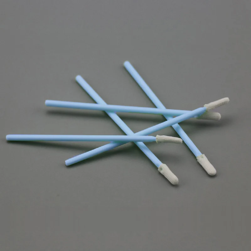 Customized Small Round Head Polyester Head Cleaning Swab Stick for Computer/Printer/Circuit/Electronic