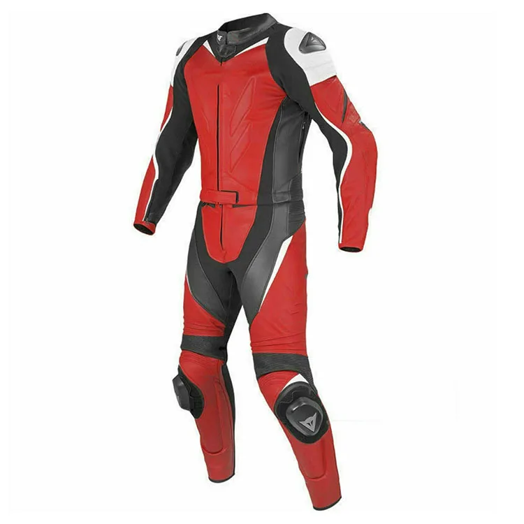 Motorbike Suit Set Genuine New Fashion Racing Men Motorbike Leather Suit Top Quality Motorcycle Racing Leather Suit