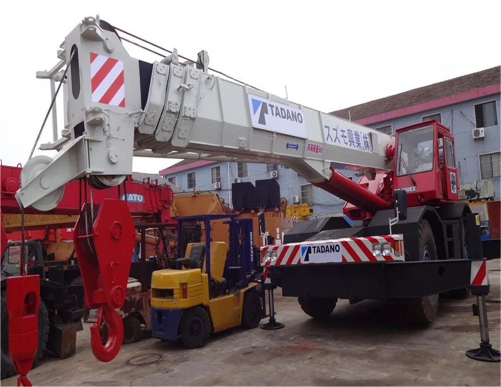 Used tadano TR500E rough terrain crane 50 ton, second hand 50ton 80ton rough crane for sale