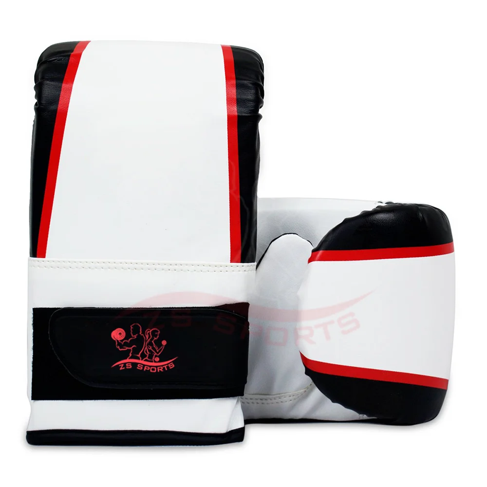 
Online Sale PU Leather Karate Training Mitts In Solid Color 