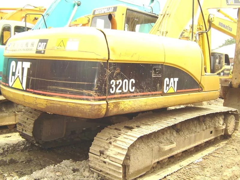Used Original Japan Caterpillar Excavator 320C Crawler Excavator in Excellent Work Condition