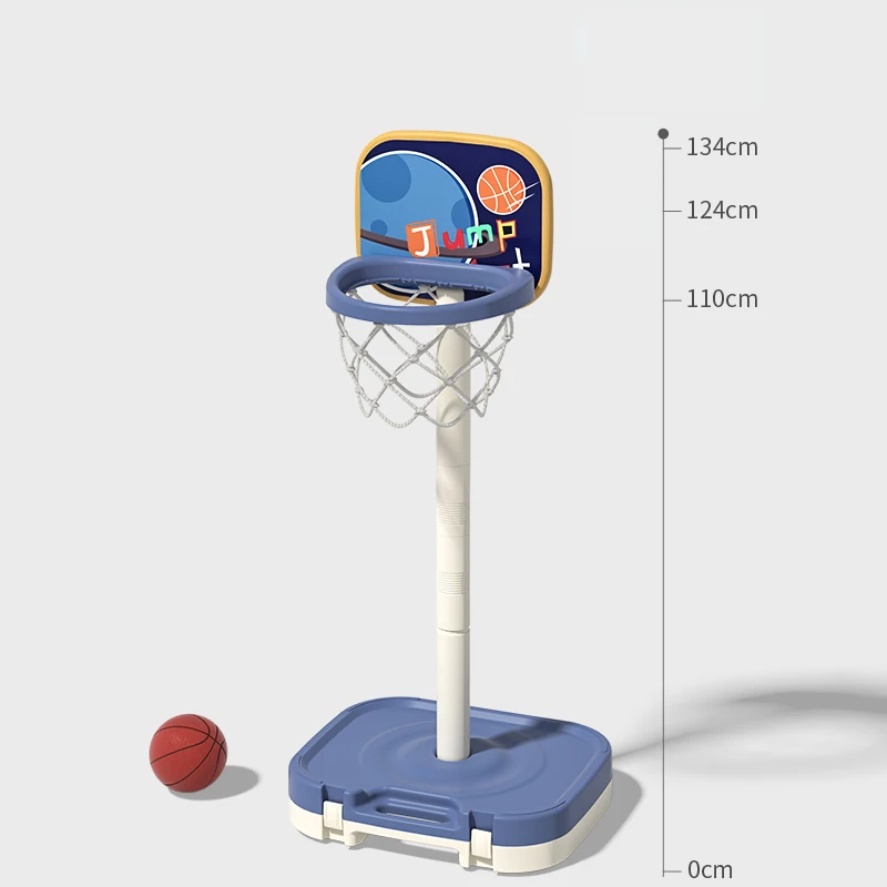 Portable Plastic Safety High Quality Outdoor Basketball Hoop Indoor Adjustable Hydraulic