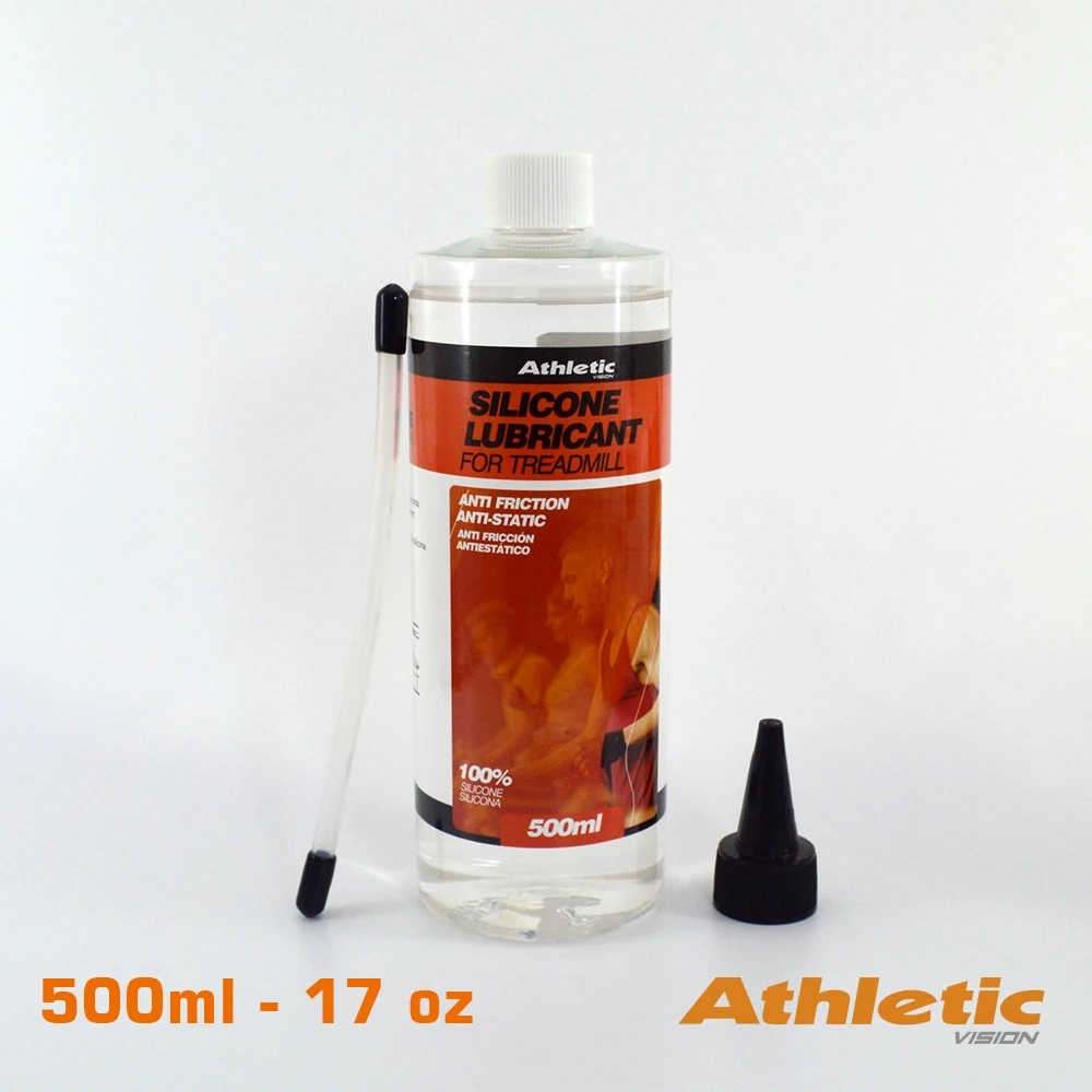 Premium Silicone Oil for all treadmills belts - 500ml - 17oz