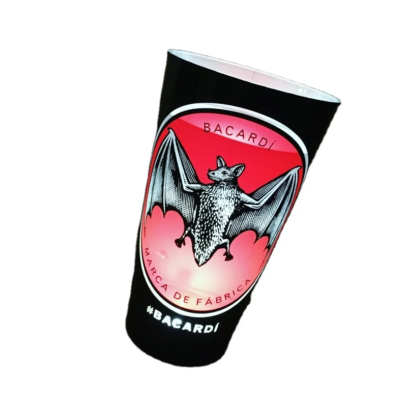 LED cocktail cups, bacardi cups, LED cups