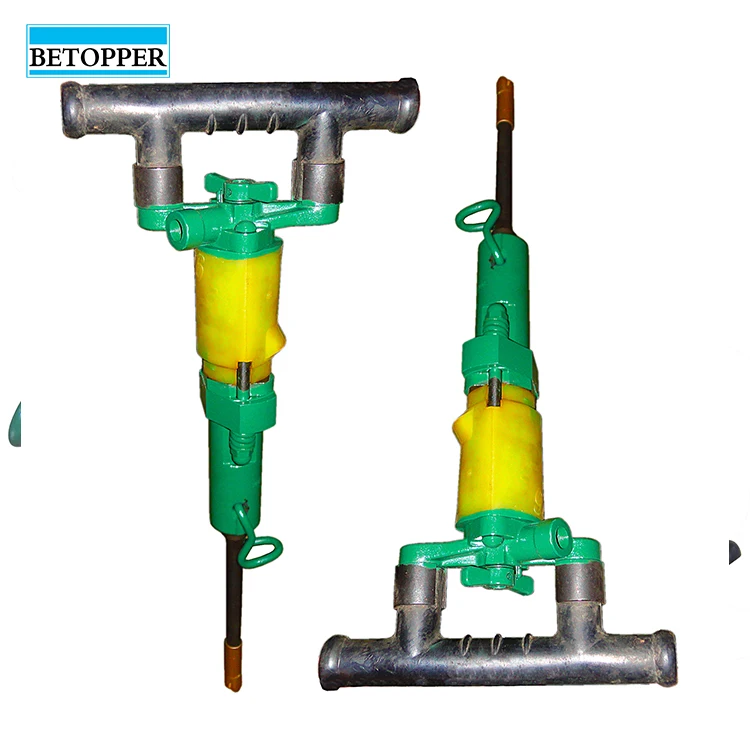 Betopper brand y6 rock drill hand held pneumatic rock drilling rig  jack hammer machine concrete for stone works