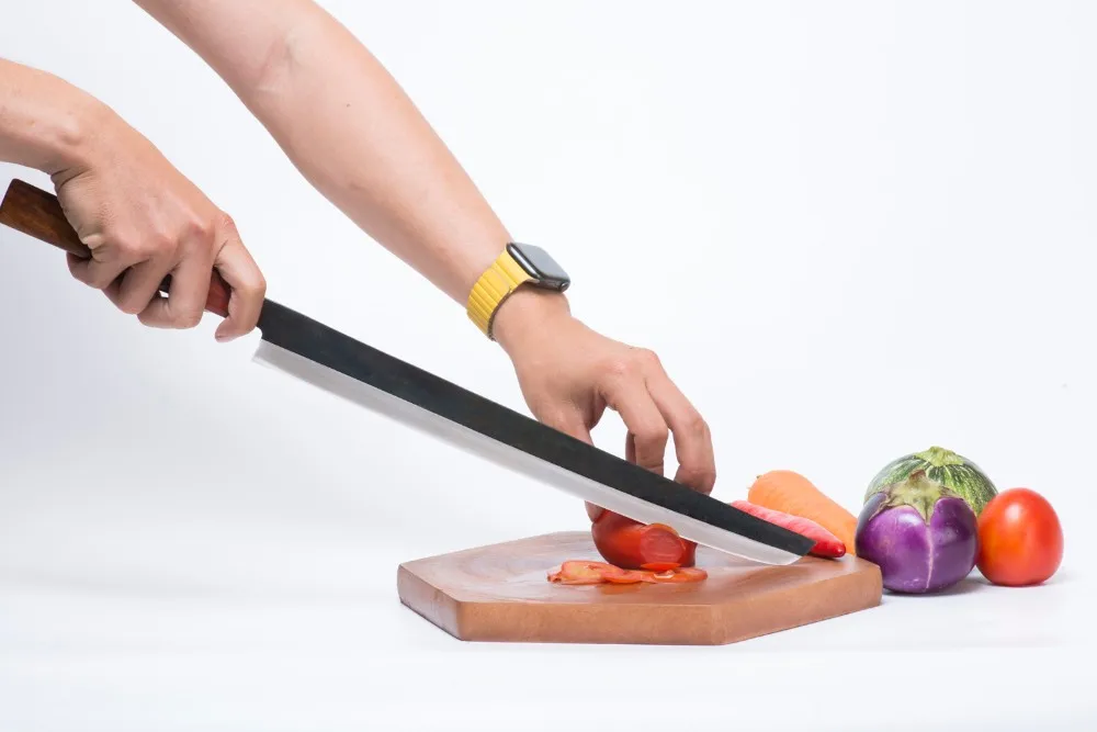 Japanese Kitchen Knife Best  Quality Sashimi Slicer 270  Hand Forged Knife Handle High Carbon Steel