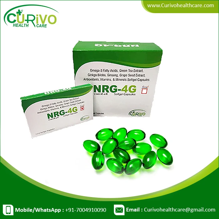 NRG 4G Multivitamin Soft gel Capsule Supplier